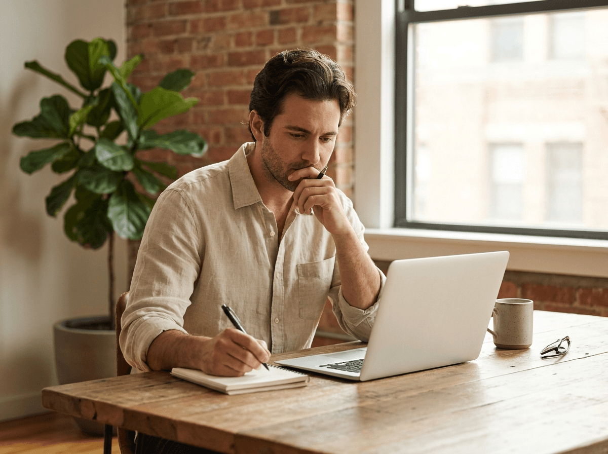 Developer managing DNS records on a laptop